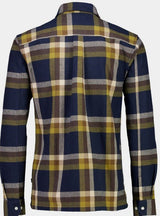 Bison - Brushed ternet skjorte - HUSET Men & Women - Bison