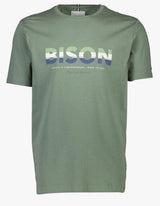 Bison - Logo t-shirt (M-4XL) - HUSET Men & Women