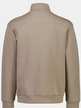 Bison - Soft superflex sweat cardigan - HUSET Men & Women - Bison