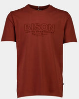 Bison - T-shirt med print (M - 3XL) - HUSET Men & Women - Bison