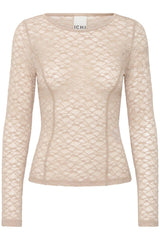 Ichi Lacey - Langærmet bluse - HUSET Men & Women