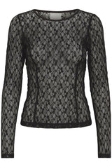 Ichi Lacey - Langærmet bluse - HUSET Men & Women