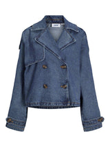 JJXX Carlie - Kort denim trenchcoat - HUSET Men & Women