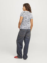 JJXX Gigi - Zebra t-shirt - HUSET Men & Women
