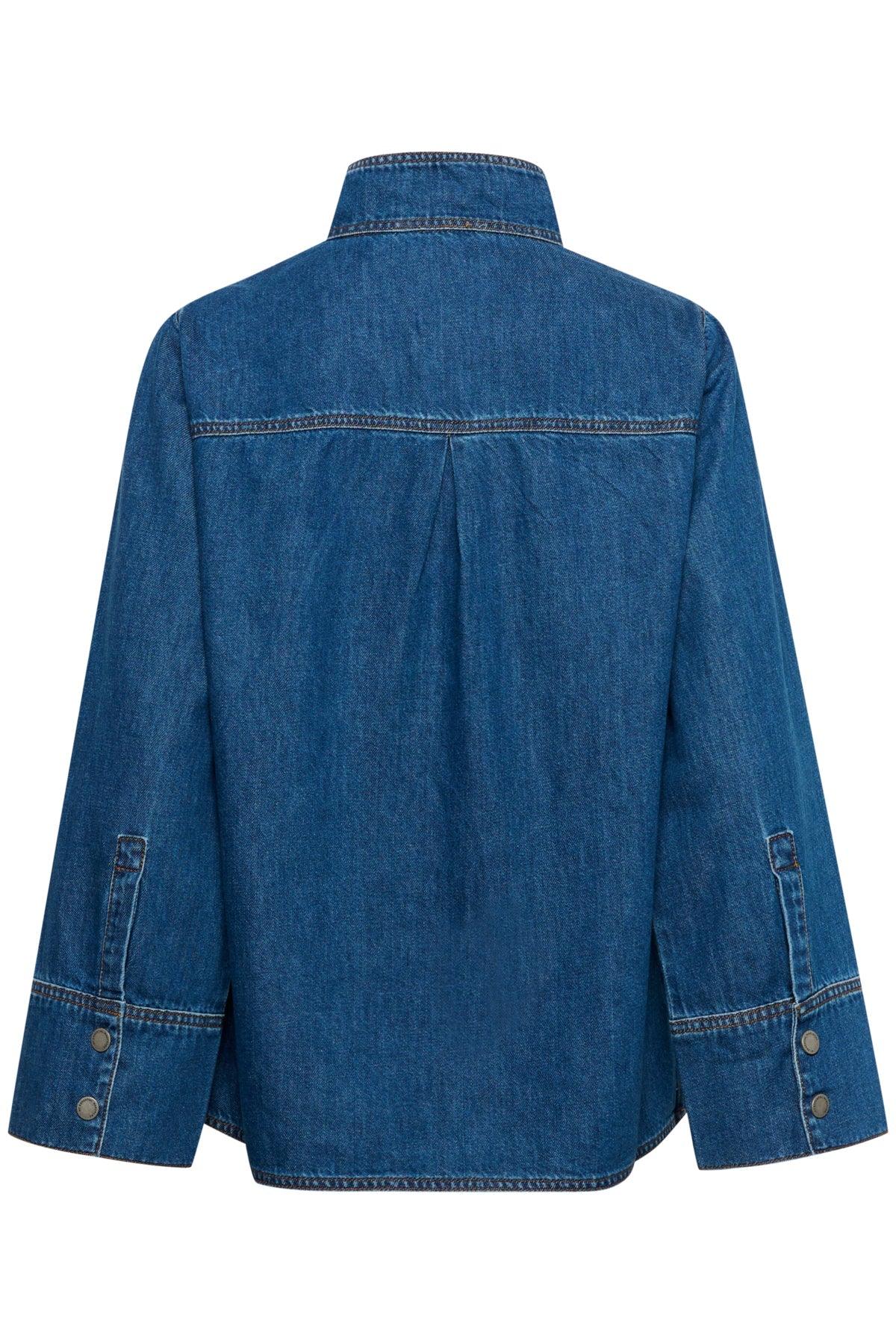 My Essential Wardrobe Hilma - Denim bluse - HUSET Men & Women