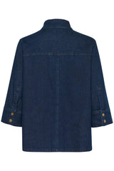 My Essential Wardrobe Lara 115 - Denim bluse - HUSET Men & Women