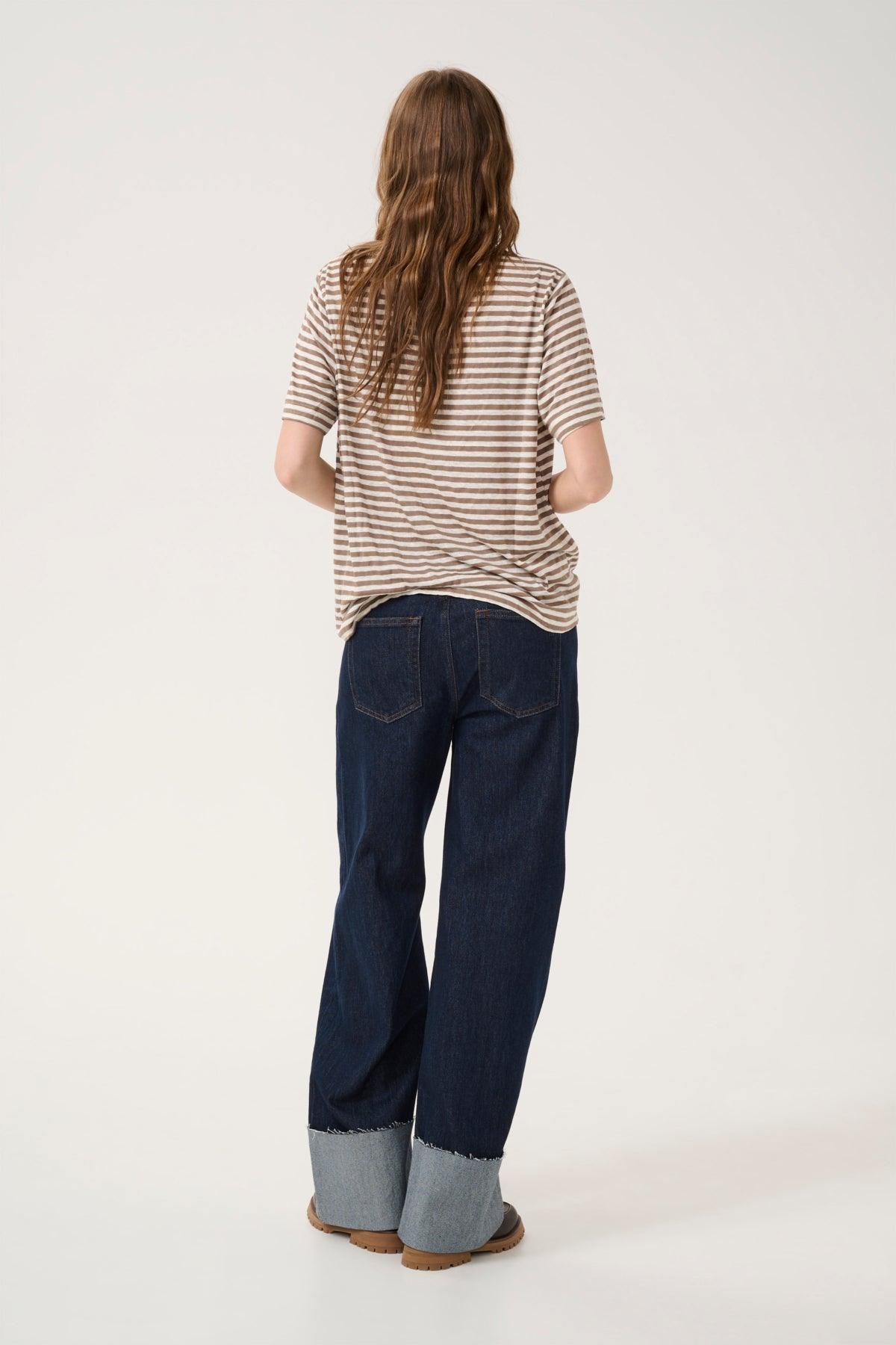 My Essential Wardrobe Lisa - Stribet t-shirt - HUSET Men & Women