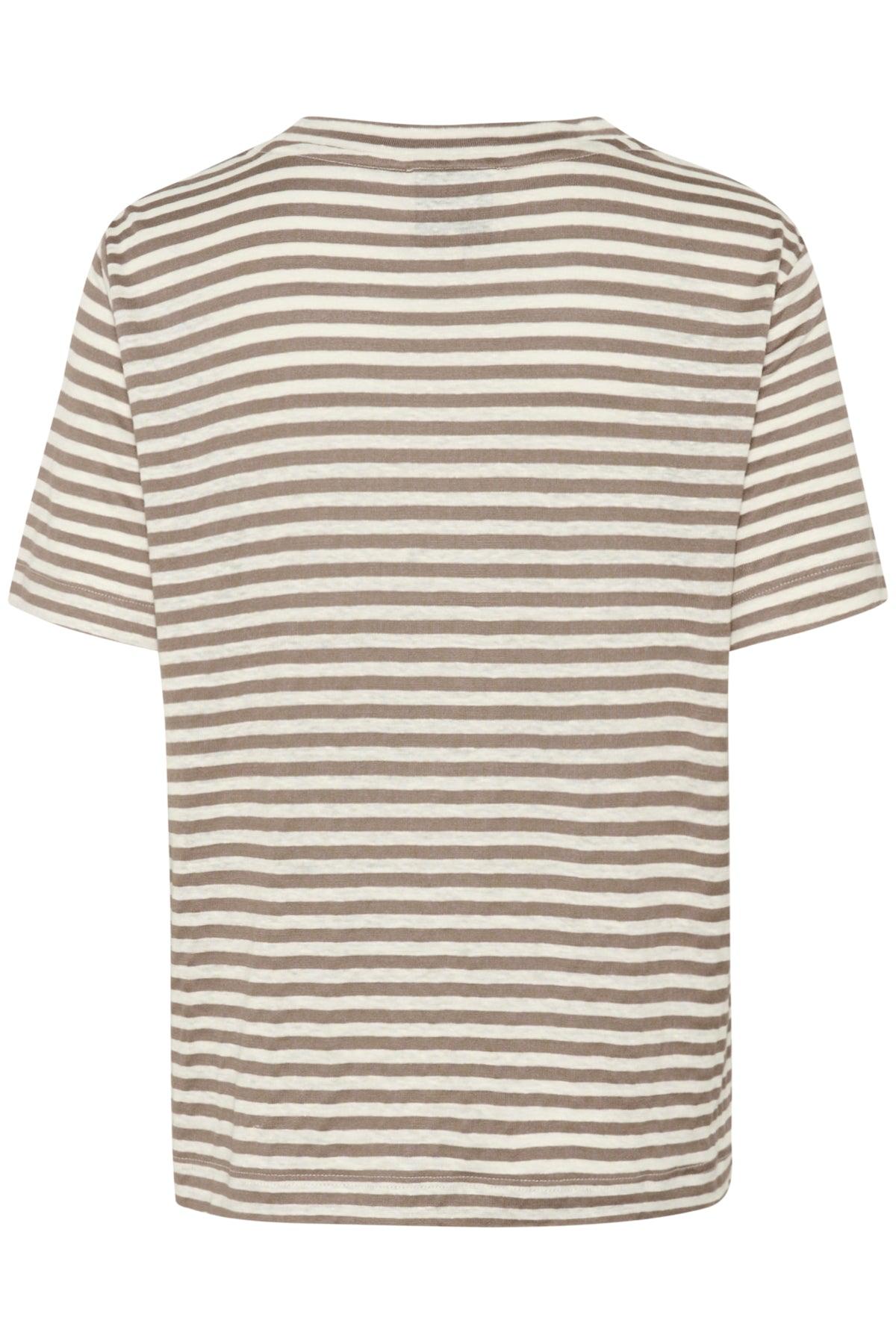 My Essential Wardrobe Lisa - Stribet t-shirt - HUSET Men & Women