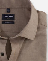 Olymp Luxor - Modern fit strygefri langærmet skjorte - HUSET Men & Women