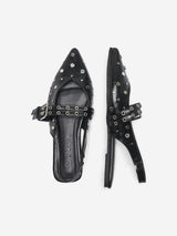 Only Aura - PU slingback buckle ballarina - HUSET Men & Women
