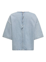 Only Barbara - Kortærmet denim top - HUSET Men & Women - Only