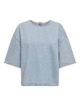 Only Barbara - Kortærmet denim top - HUSET Men & Women - Only