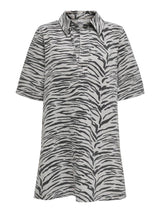 Only Gry - Zebra denim kjole - HUSET Men & Women