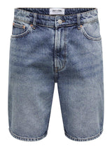 Only&Sons Fade- Denim shorts - HUSET Men & Women