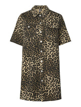 Pieces Asta - Kort leo denim kjole - HUSET Men & Women