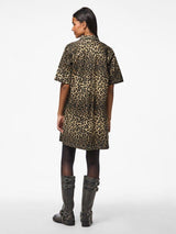 Pieces Asta - Kort leo denim kjole - HUSET Men & Women