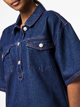 Pieces Demi - Kort denim kjole - HUSET Men & Women