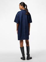 Pieces Demi - Kort denim kjole - HUSET Men & Women