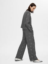 Selected Femme Astra - Sequins satin bukser - HUSET Men & Women