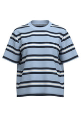 Selected Femme Boxy Luna - Stribet t-shirt - HUSET Men & Women