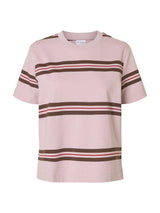 Selected Femme Boxy Luna - Stribet t-shirt - HUSET Men & Women