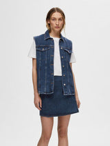 Selected Femme Clair - Denim vest - HUSET Men & Women