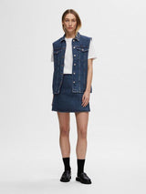 Selected Femme Clair - Denim vest - HUSET Men & Women