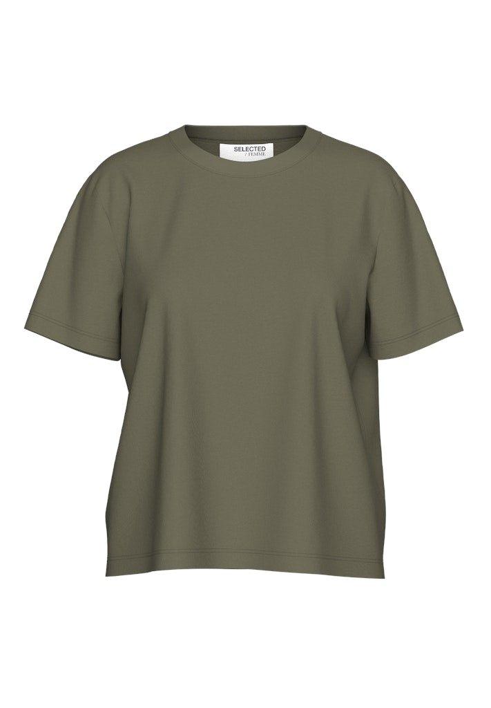 Selected Femme Essential - Boxy t-shirt - HUSET Men & Women