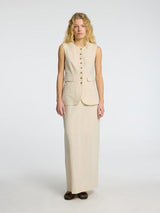 Selected Femme Iluna - Hørmix vest - HUSET Men & Women