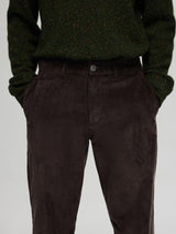 Selected Homme 196 Straight Miles - Fløjl bukser - HUSET Men & Women