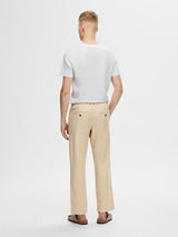 Selected Homme Brody 196 - Straight fit Hørmix bukser - HUSET Men & Women