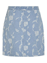 Vila Ianais - Jacquard denim nederdel - HUSET Men & Women