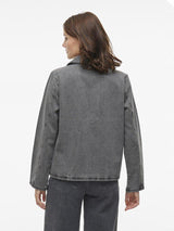 Vila Kiki - Tie denim jacket - HUSET Men & Women