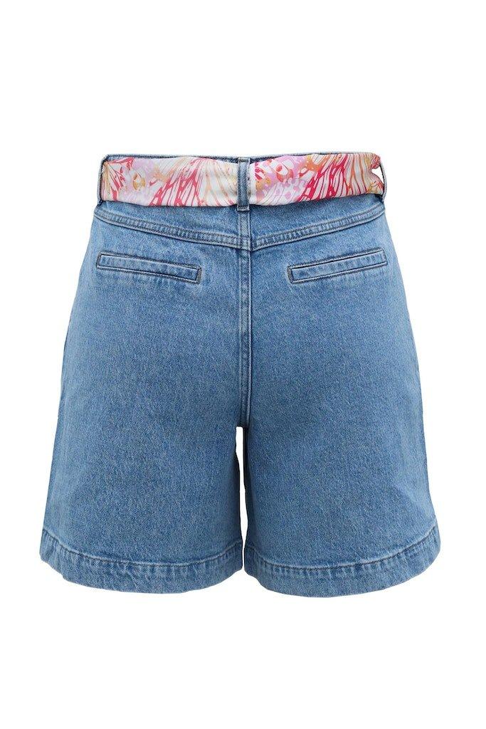 Vila Vanil - Scarf denim shorts - HUSET Men & Women