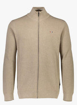 Bison Pique - Cardigan med lynlås - HUSET Men & Women