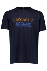 Bison Stay Active - Printet T-shirt (S - 4XL) - HUSET Men & Women