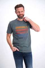 Bison - T-Shirt med print - HUSET Men & Women