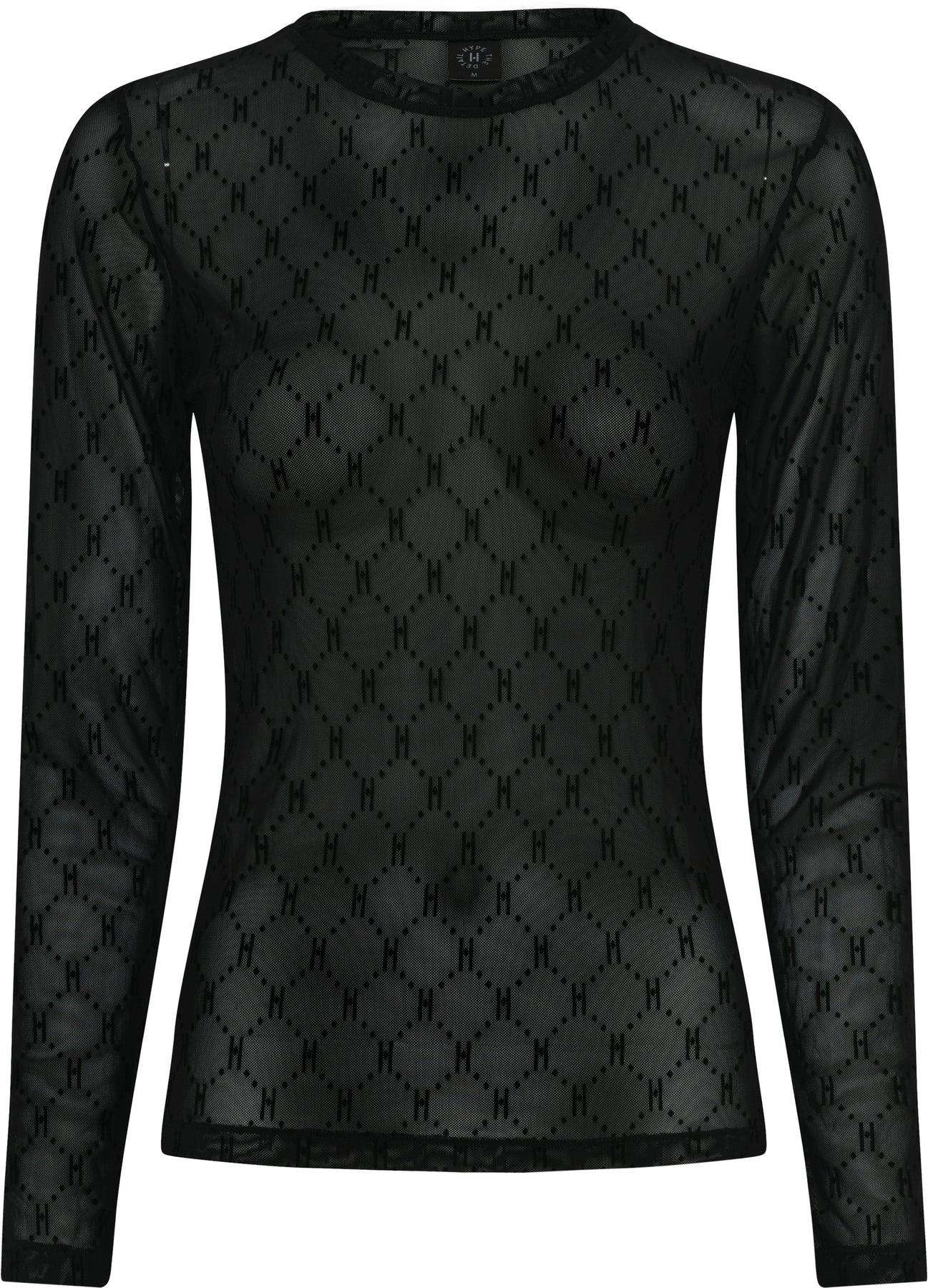 Hype the Detail - Logo mesh top - HUSET Men & Women