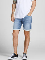 Jack and Jones Rick 306 - Lyseblå denim shorts - HUSET Men & Women