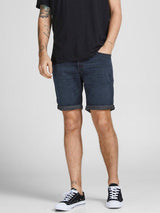 Jack and Jones Rick 986 - Blueblack denim shorts - HUSET Men & Women