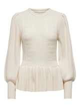 Only Katia - Peplum Pullover - HUSET Men & Women