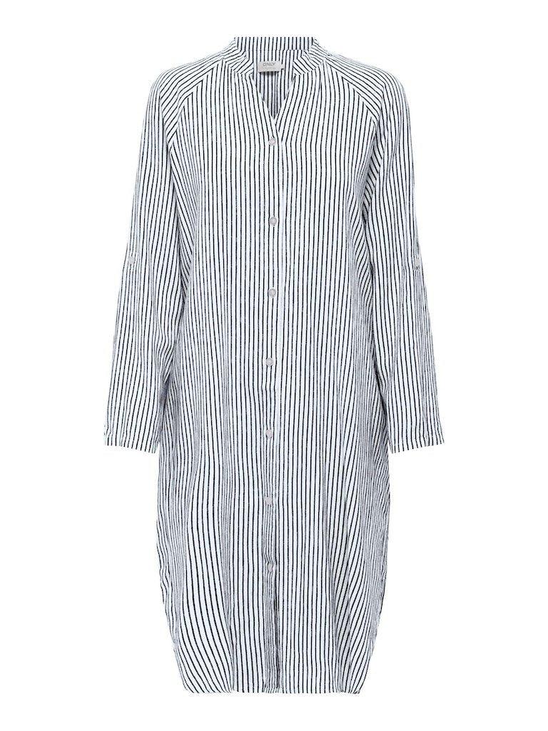 Only Linette Tokyo - Hør kjole - HUSET Men & Women