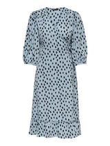 Only Olivia - Wrap midi kjole - HUSET Men & Women