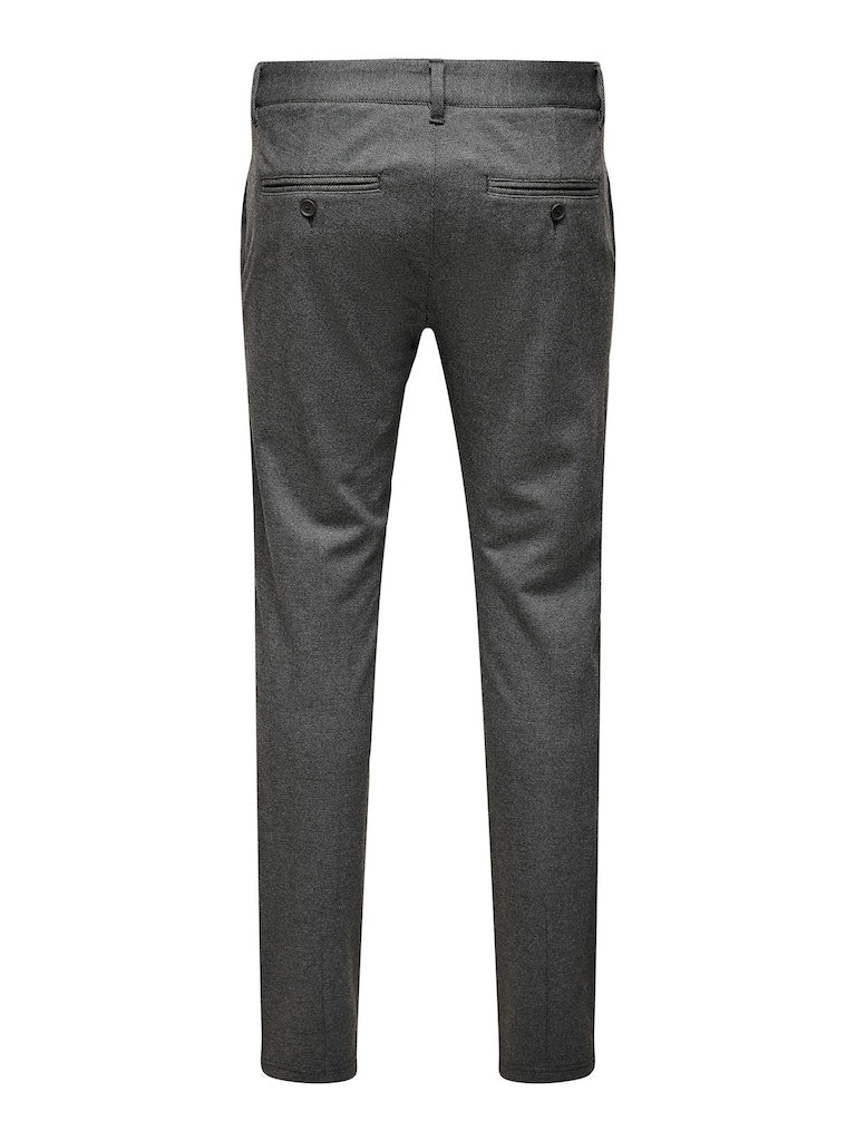 Only & Sons Mark - sildebensmønstrede Comfort pants - HUSET Men & Women (7808931070204)