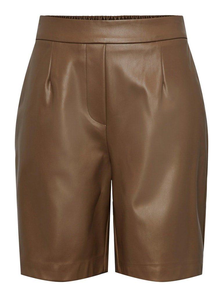 Pieces Nicole - PU shorts - HUSET Men & Women