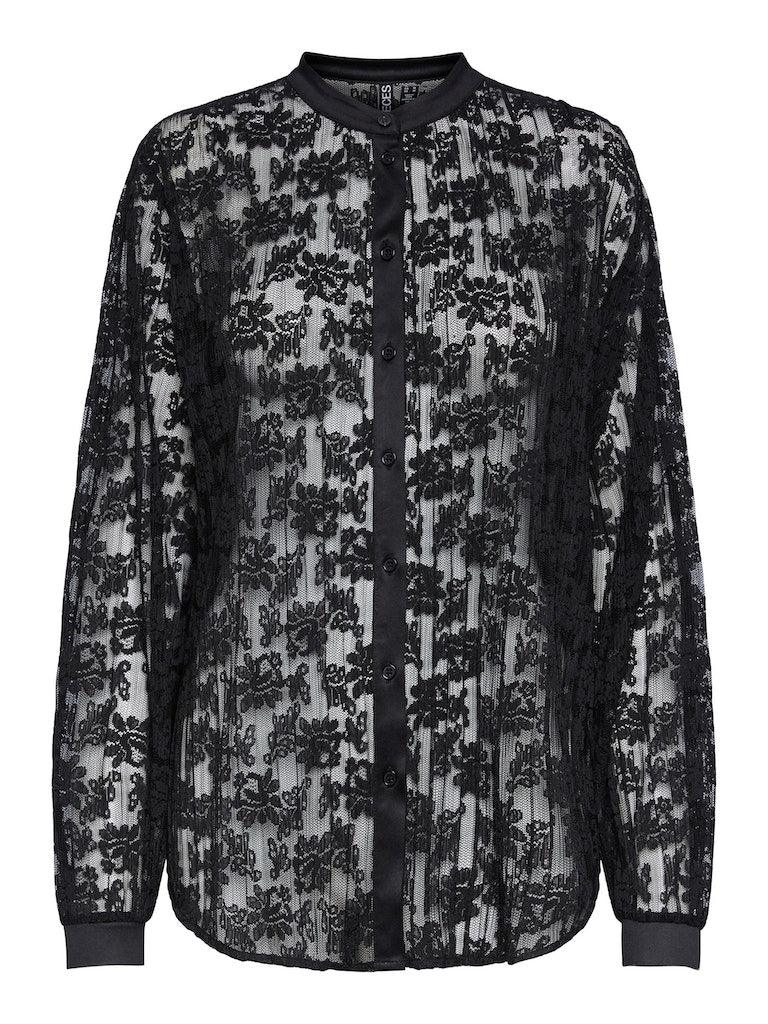 Pieces Pricilla - Blonde skjorte - HUSET Men & Women