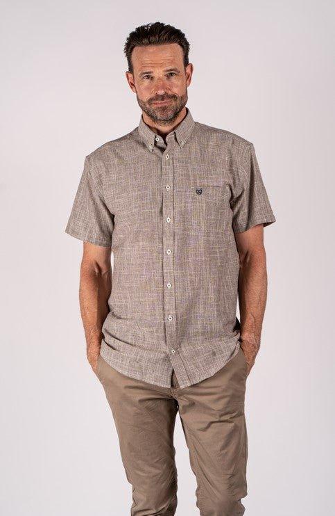 Pre End Felton - Kortærmet skjorte i regular fit - HUSET Men & Women