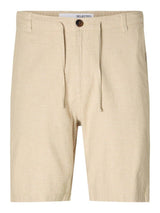 Selected Homme Brody - Hørmix regular fit shorts - HUSET Men & Women