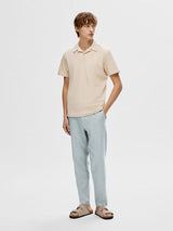 Selected Homme Brody - Hørmix slim tapered fit chinos - HUSET Men & Women