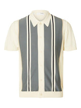 Selected Homme Mattis - Strik polo cardigan - HUSET Men & Women